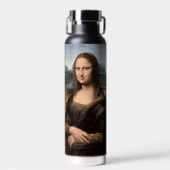Mona Lisa Portrait / Malerei Trinkflasche (Vorne)
