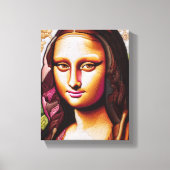 Mona Lisa Portrait / Malerwerbung Canvas Print Leinwanddruck (Vorderseite)