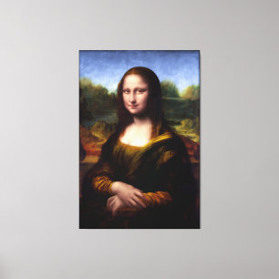 Mona Lisa (Portrait von Lisa Gherardini) Leinwanddruck
