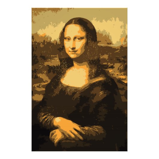 Mona-Lisa-Porträt Foto (Vorne)