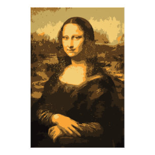 Mona Lisa Porträt-Foto Fotodruck