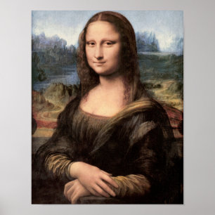 Mona-Lisa-Porträt / Malerei Poster