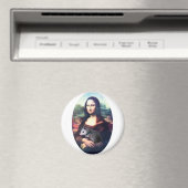 Mona Lisa Possum Magnet (In Situ (Geschirrspüler))