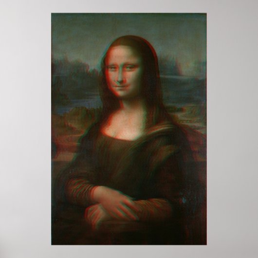Mona Lisa Poster (Vorne)
