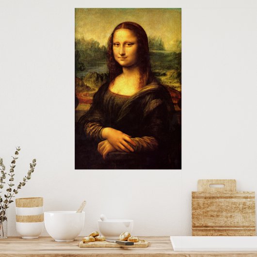 Mona Lisa Poster (Küche)