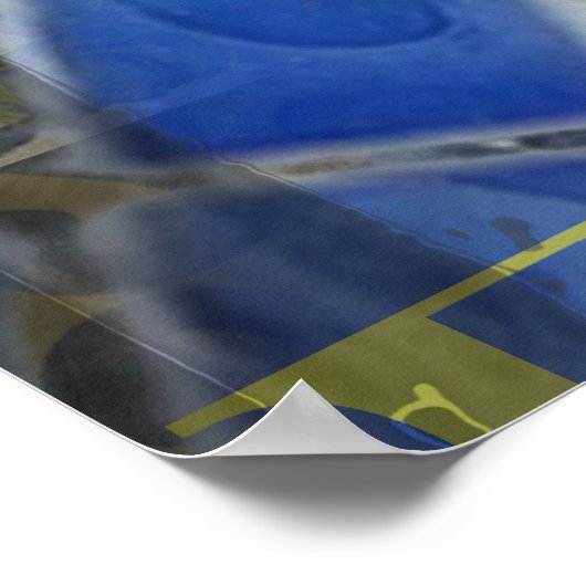 Mona Lisa Poster (Ecke)