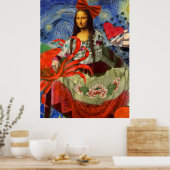 Mona Lisa Poster (Küche)