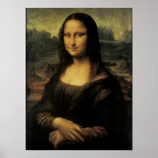 Mona Lisa Poster (Vorne)