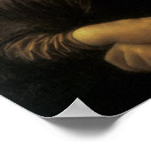 Mona Lisa Poster (Ecke)