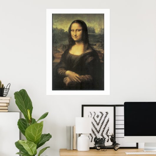 Mona Lisa Poster (Heimbüro)