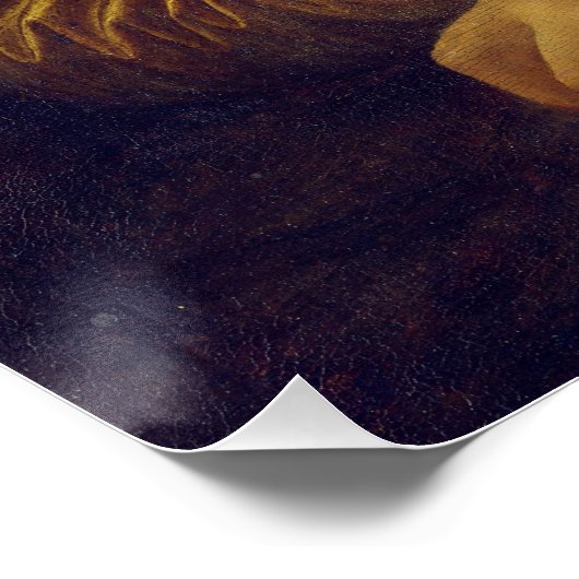 Mona Lisa Poster (Ecke)