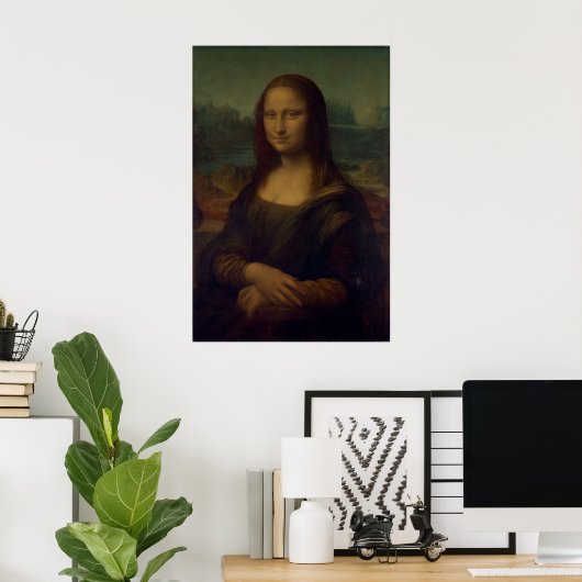 Mona Lisa Poster (Heimbüro)