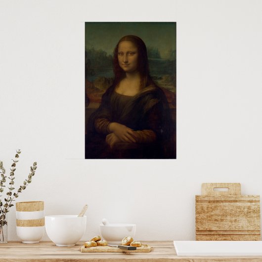 Mona Lisa Poster (Küche)