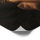 Mona Lisa Poster (Ecke)