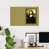 Mona Lisa Poster (Heimbüro)