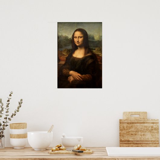 Mona Lisa Poster (Küche)
