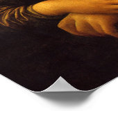 Mona Lisa Poster (Ecke)