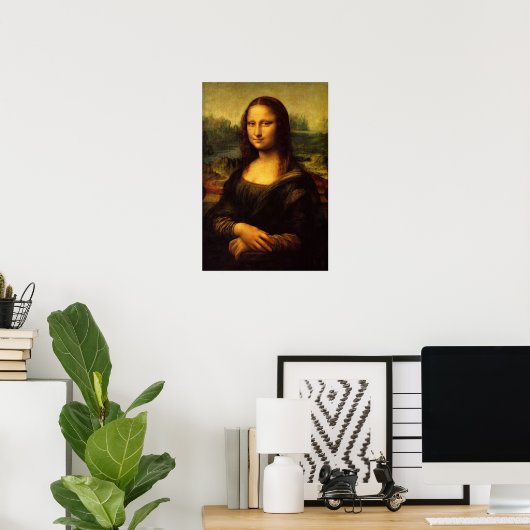 Mona Lisa Poster (Heimbüro)