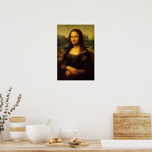 Mona Lisa Poster (Küche)