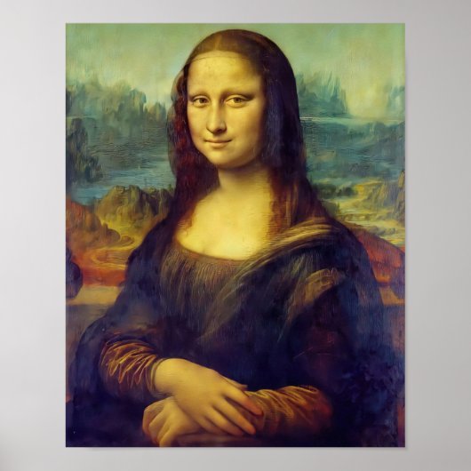 Mona Lisa Poster (Vorne)