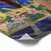 Mona Lisa Poster (Ecke)