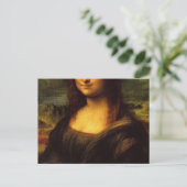 Mona Lisa Postkarte (Stehend Vorderseite)