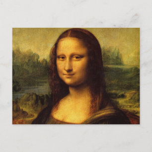 Mona Lisa Postkarte