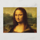 Mona Lisa Postkarte (Vorderseite)