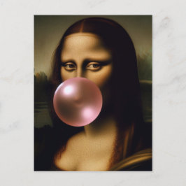 Mona Lisa Postkarte