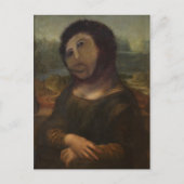 Mona Lisa Postkarte (Vorderseite)