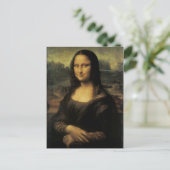 Mona Lisa Postkarte (Stehend Vorderseite)