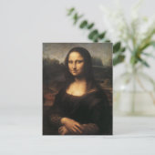 Mona Lisa Postkarte (Stehend Vorderseite)