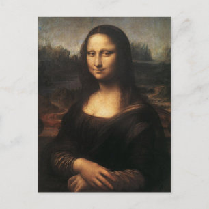 Mona Lisa Postkarte