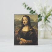 Mona Lisa Postkarte (Stehend Vorderseite)