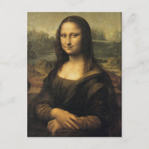 Mona Lisa Postkarte
