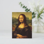 Mona Lisa Postkarte (Stehend Vorderseite)