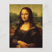 Mona Lisa Postkarte (Vorderseite)