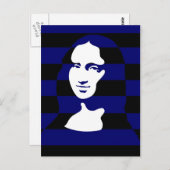 Mona Lisa Postkarte (Vorne/Hinten)