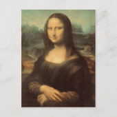 Mona Lisa Postkarte (Vorderseite)