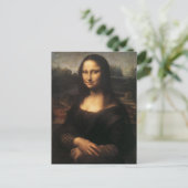 Mona Lisa Postkarte (Stehend Vorderseite)