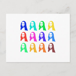 Mona Lisa Postkarte