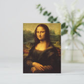 Mona Lisa Postkarte (Stehend Vorderseite)