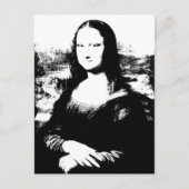 Mona Lisa Postkarte (Vorderseite)