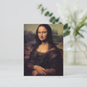Mona Lisa Postkarte (Stehend Vorderseite)