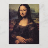 Mona Lisa Postkarte (Vorderseite)