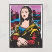 Mona Lisa Postkarte (Vorderseite)