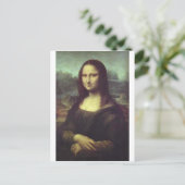 Mona Lisa Postkarte (Stehend Vorderseite)