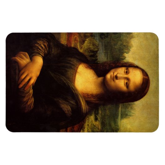 Mona Lisa Premium Flexi Magnet (Horizontal)