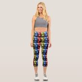 Mona Lisa Prima Colors High Waisted Capris (Vorderseite)