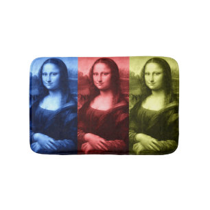 Mona Lisa Primärfarben Badematte